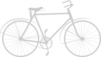 vintage bike vector