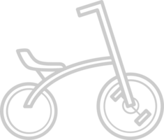 bicicleta niño vector