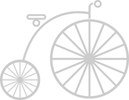 único bicicleta vector