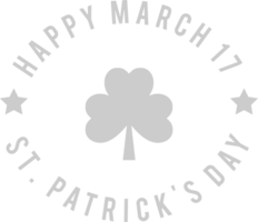 Shamrock St patrick's day vector