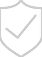 Shield checkmark vector