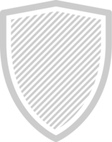 escudo diagonal vector