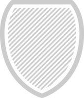 escudo diagonal vector