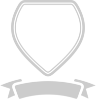 Shield banner vector