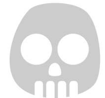 Skull cute vector