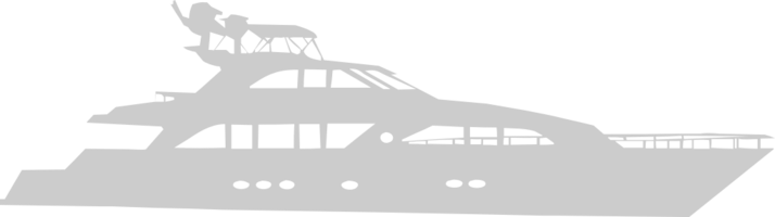 luxury boat vector