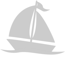 sail boat vector