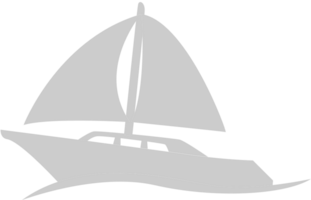 sail boat vector