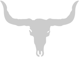 Skull bull vector