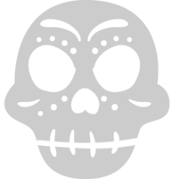 Skull day of the dead vector