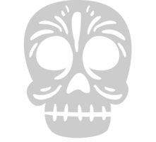 Skull day of the dead vector