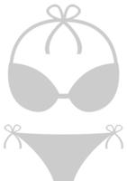 playa bikini vector