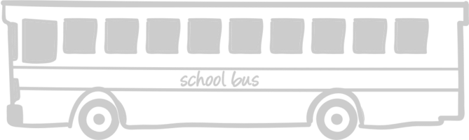 school bus vector