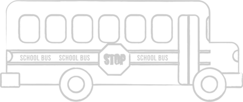 school bus vector