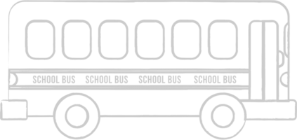 autobús escolar vector
