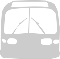 commuter bus vector