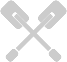 canoe paddle vector