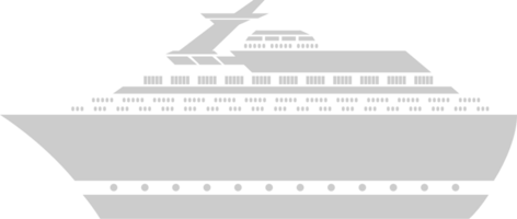 cruise ship vector