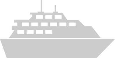 cruise ship vector