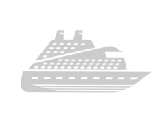 cruise ship vector