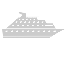 cruise ship vector