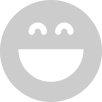 Smiley face big smile vector