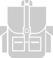 mochila cámping vector