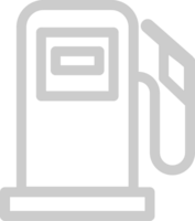 gas station vector