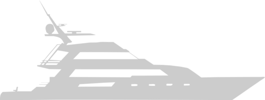 barco de lujo vector