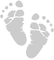 Footprints vector