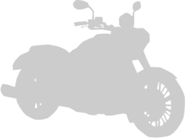cruiser motorcycle vector