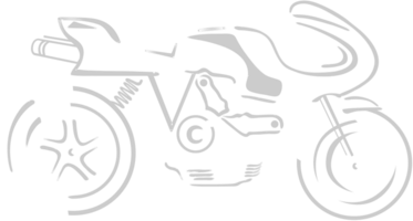 sport motorcycle vector