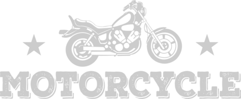 chopper motorcycle badge vector