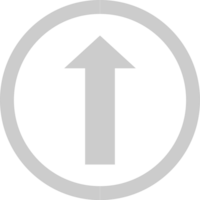 proceed straight road sign vector