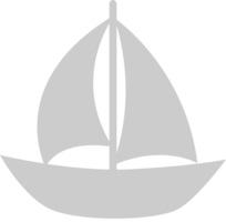 sailboat vector