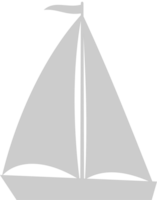 sailboat vector