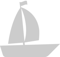 sailboat vector