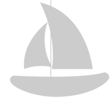 sailboat vector