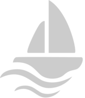 sailboat vector