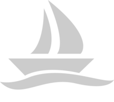 sailboat vector