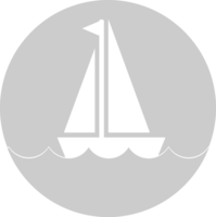 sailboat vector