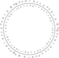 Decoration frame circle vector