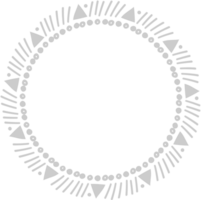 Decoration frame circle vector