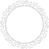 Decoration frame circle vector