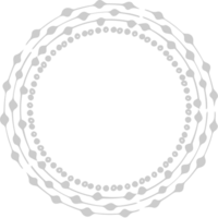 Decoration frame circle vector