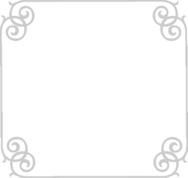 Decoration frame square  vector