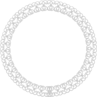 Decoration frame circle vector