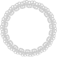 Decoration frame circle vector