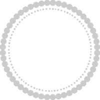 Decoration frame circle vector