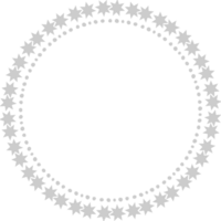 Decoration frame circle vector